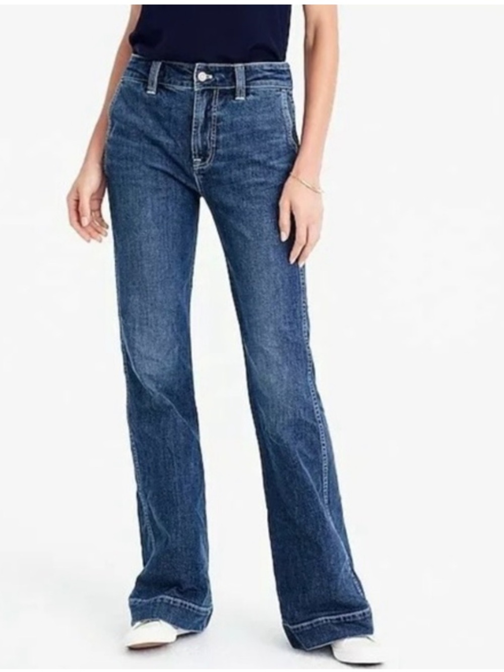 JCrew Wide Leg Trouser Jean
Tahoe Wash